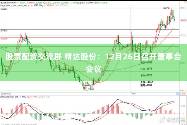 股票配资交流群 精达股份：12月26日召开董事会会议